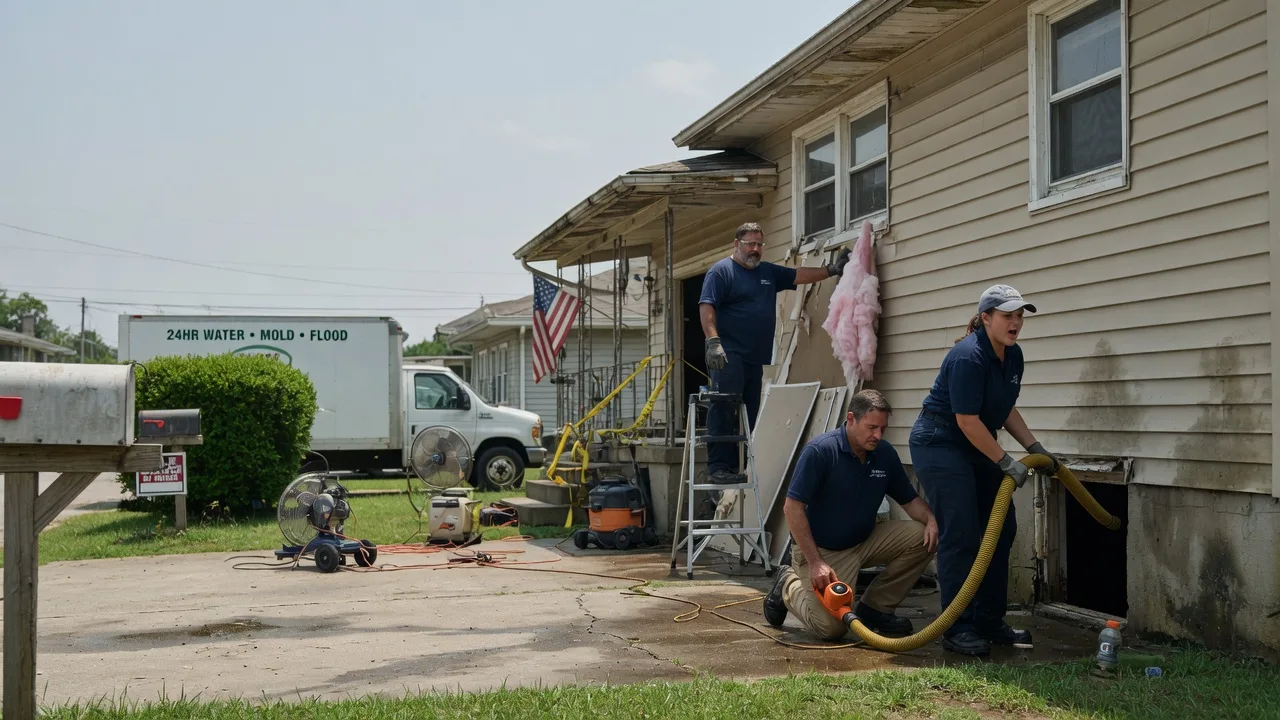 Water Damage Repair in West Sunbury, PA near me